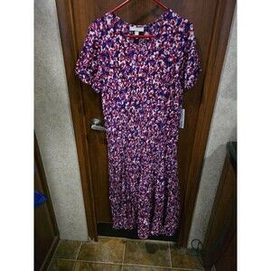 NWT Woman Within Floral Print Dress Sz 18/20